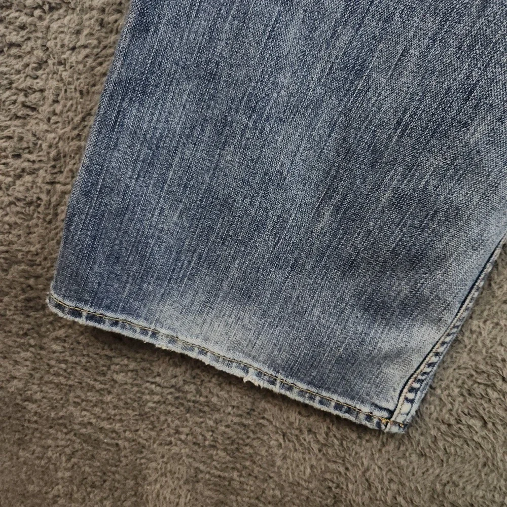 Vintage Silver Jean Co Jeans Womens 12/14 W32 Low Rise Hip Hug Bootcut Flare Y2K